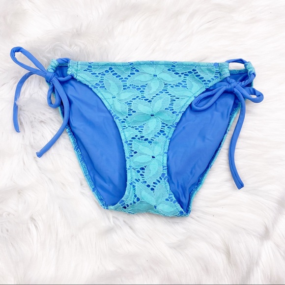 Victoria’s Secret Blue Swimsuit Bottoms Medium